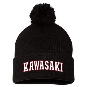 Kawasaki Japan Nihon Japan Kawasaki Pom Pom 12in Knit Beanie