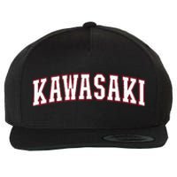 Kawasaki Japan Nihon Japan Kawasaki Wool Snapback Cap