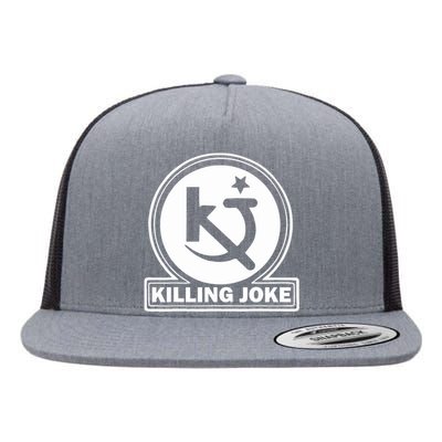 KILLING JOKE POSTS PUNK LOGO Flat Bill Trucker Hat