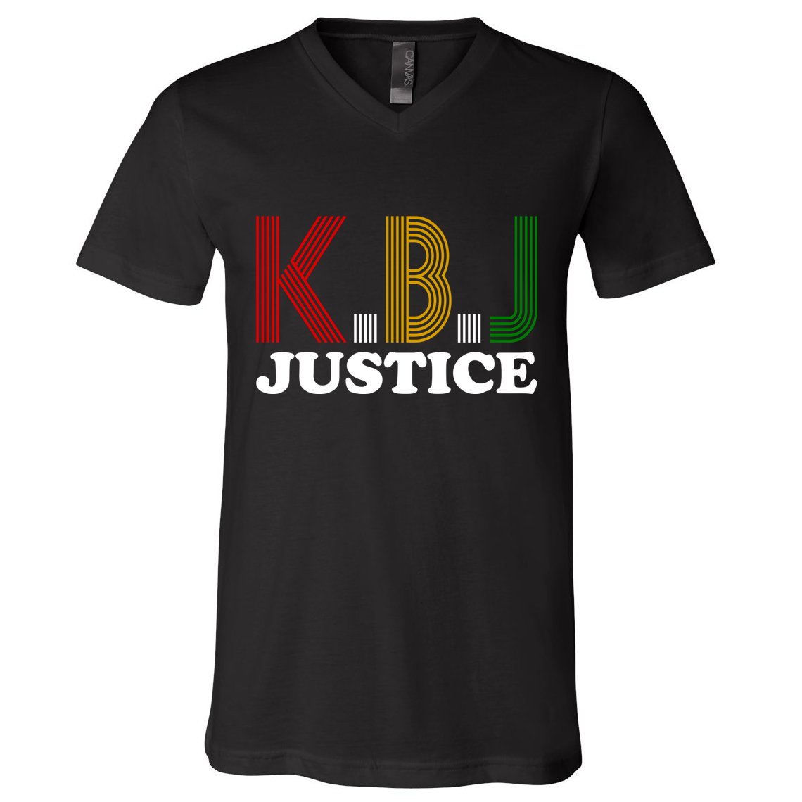 KBJ Justice Retro V-Neck T-Shirt