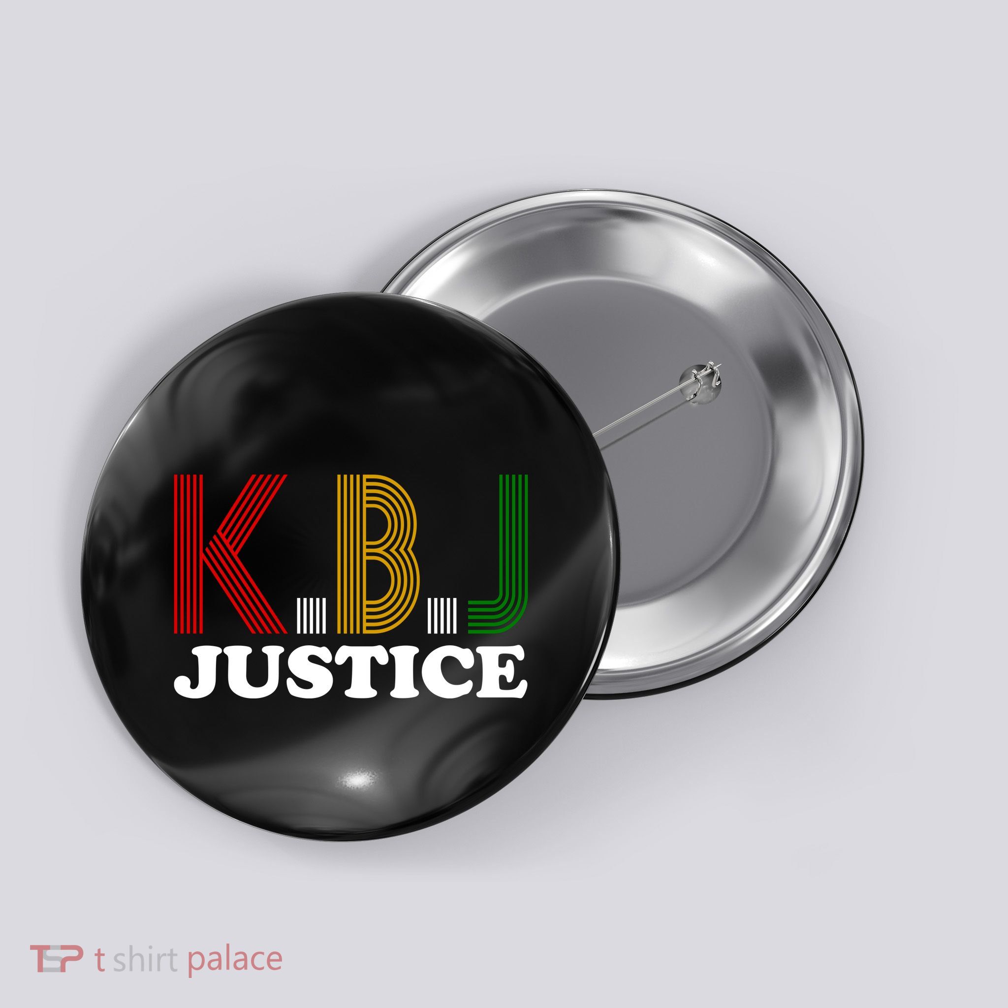KBJ Justice Retro Button