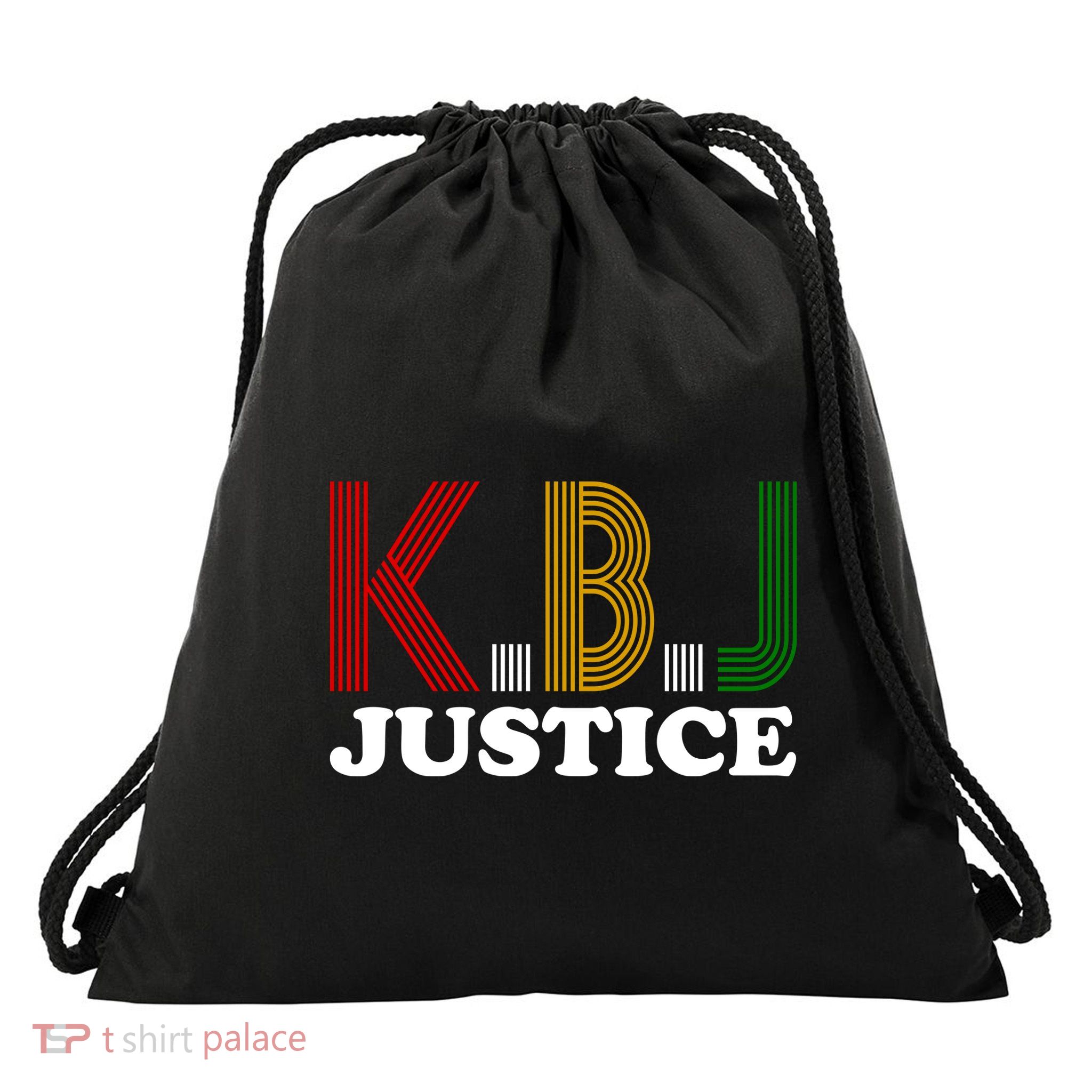 KBJ Justice Retro Drawstring Bag