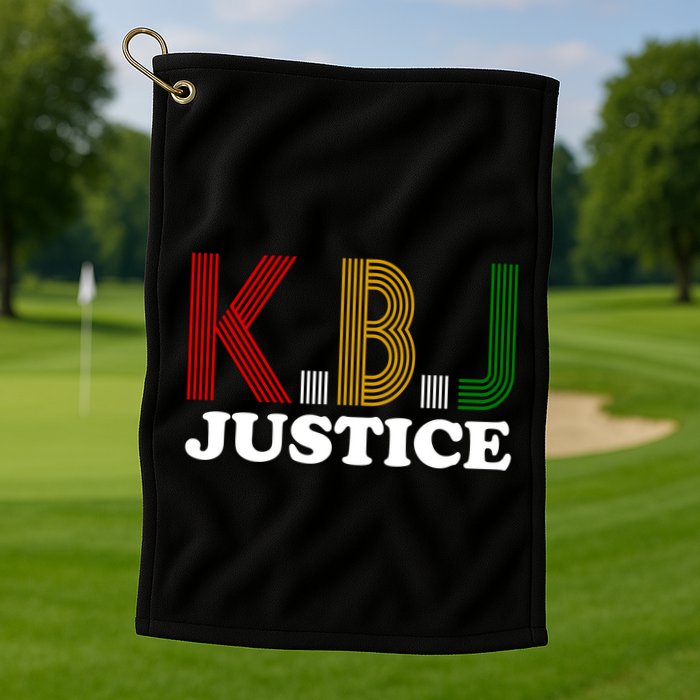 KBJ Justice Retro Golf Towel