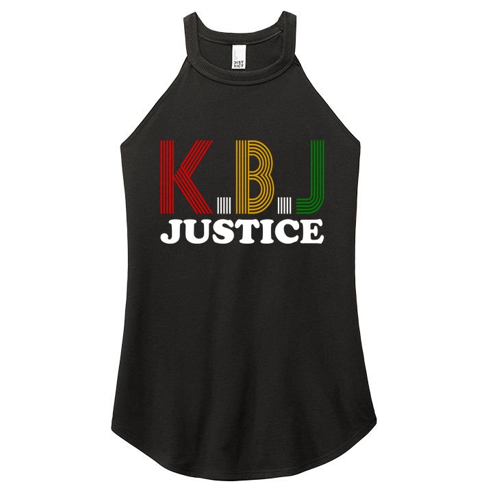 KBJ Justice Retro Women's Perfect Tri Rocker Tank
