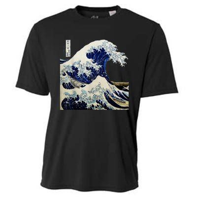 Kanagawa Japanese The Great Wave Cooling Performance Crew T-Shirt