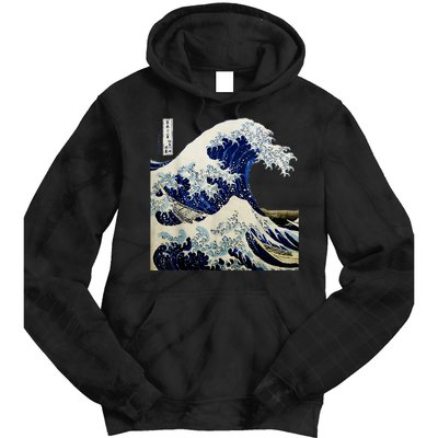 Kanagawa Japanese The Great Wave Tie Dye Hoodie