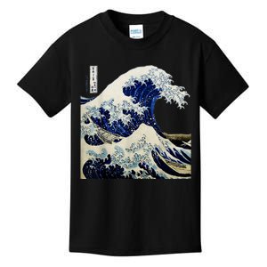 Kanagawa Japanese The Great Wave Kids T-Shirt