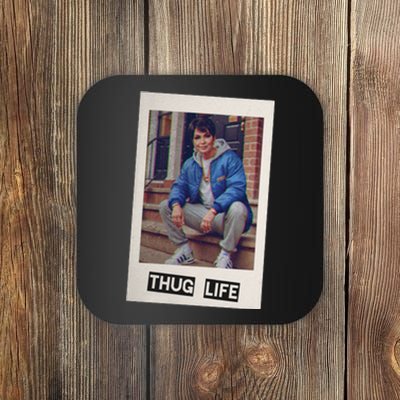 Kris Jenner Thug Life Coaster