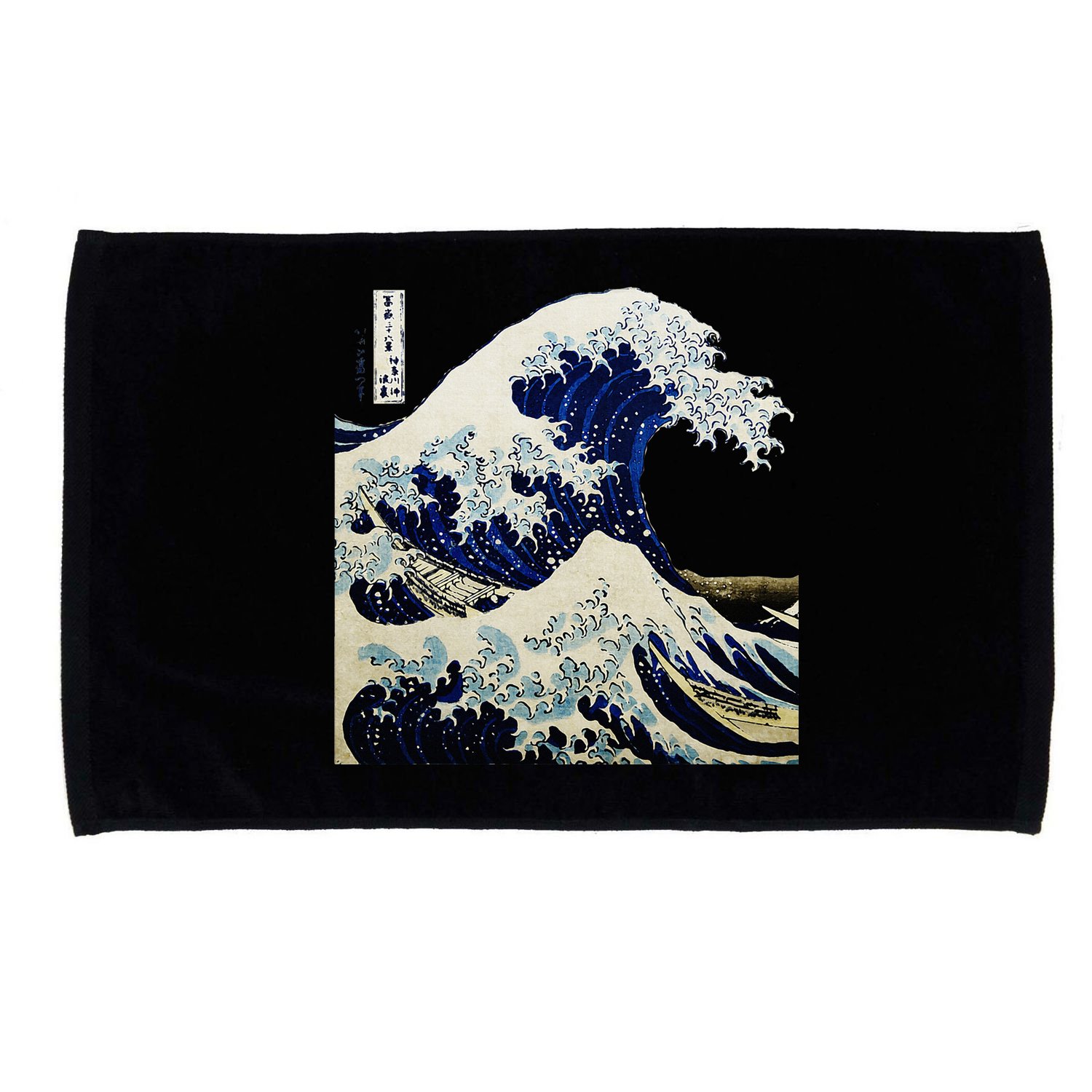 Kanagawa Japanese The Great Wave Microfiber Hand Towel