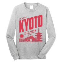 Kyoto Japan Vintage Long Sleeve Shirt