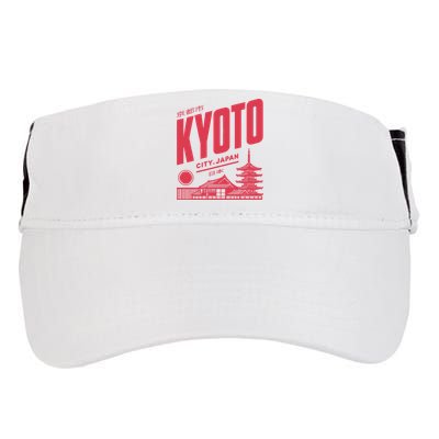 Kyoto Japan Vintage Adult Drive Performance Visor