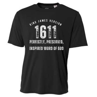 King James Version Kjv 1611 Cooling Performance Crew T-Shirt