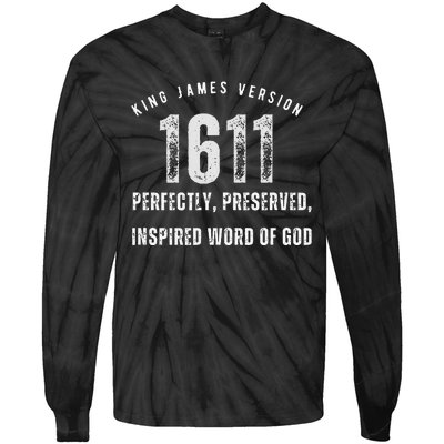 King James Version Kjv 1611 Tie-Dye Long Sleeve Shirt