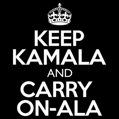 Keep Kamala And Carry Onala! Calm President Harris Meme T-Shirt