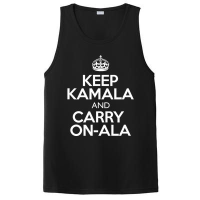 Keep Kamala And Carry Onala! Calm President Harris Meme PosiCharge Competitor Tank