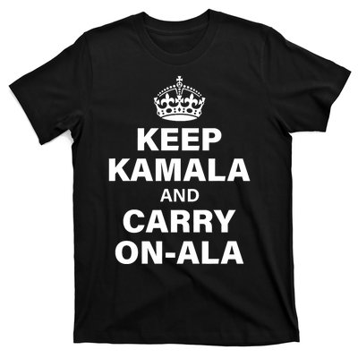 Keep Kamala And Carry On A La T-Shirt