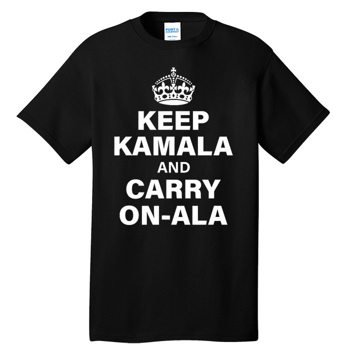 Keep Kamala And Carry On A La Tall T-Shirt