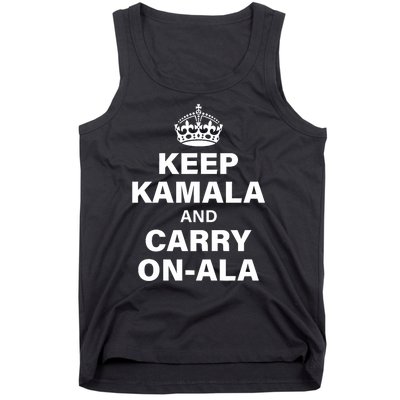 Keep Kamala And Carry On A La Tank Top