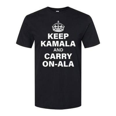 Keep Kamala And Carry On A La Softstyle CVC T-Shirt