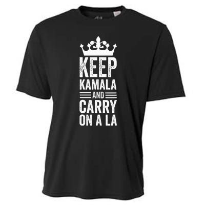 Keep Kamala And Carry On A La Funny Harris Winner Cooling Performance Crew T-Shirt