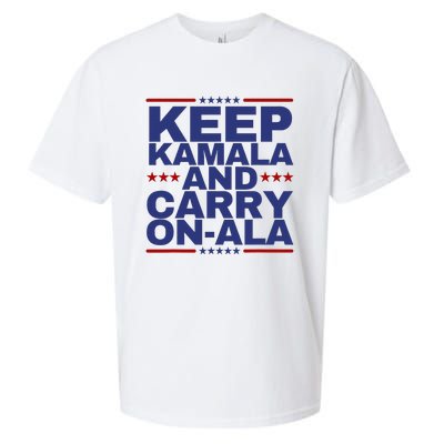 Keep Kamala And Carry Onala Sueded Cloud Jersey T-Shirt