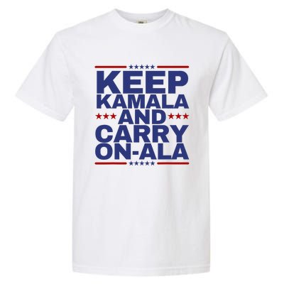 Keep Kamala And Carry Onala Garment-Dyed Heavyweight T-Shirt