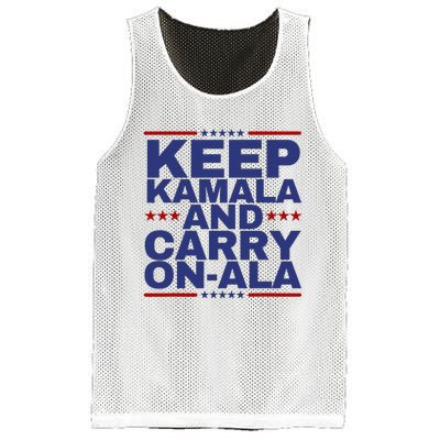 Keep Kamala And Carry Onala Mesh Reversible Basketball Jersey Tank