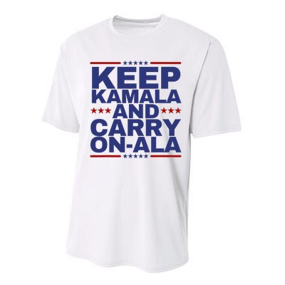 Keep Kamala And Carry Onala Performance Sprint T-Shirt