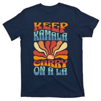 Keep Kamala And Carry On A La Groovy Style T-Shirt