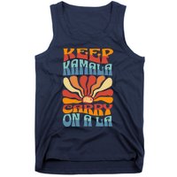 Keep Kamala And Carry On A La Groovy Style Tank Top