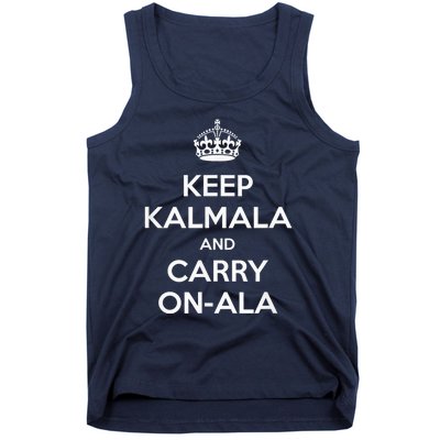 Keep Kamala And Carry Onala Kamala Harris 2024 Funny Tank Top