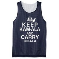 Keep Kamala And Carry Onala Quotes Mesh Reversible Basketball Jersey Tank