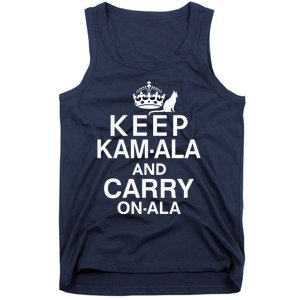 Keep Kamala And Carry Onala Quotes Tank Top