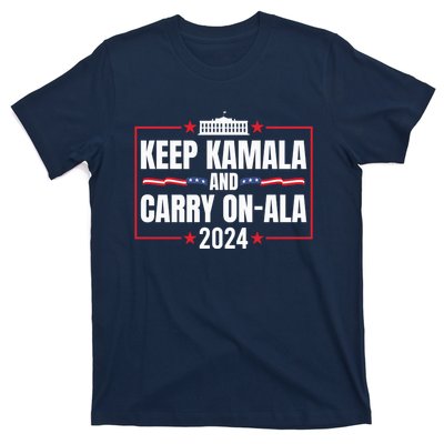 Keep Kamala And Carry Onala Usa White House T-Shirt