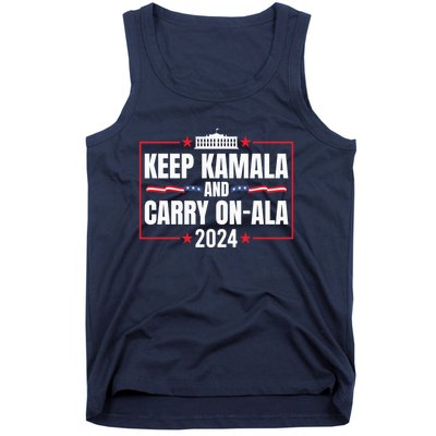 Keep Kamala And Carry Onala Usa White House Tank Top