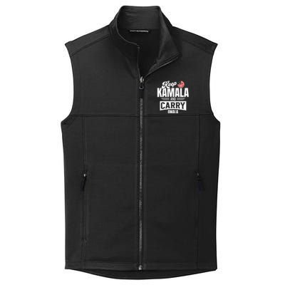 Keep Kamala And Carry On Ala Collective Smooth Fleece Vest