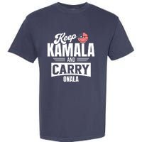 Keep Kamala And Carry On Ala Garment-Dyed Heavyweight T-Shirt