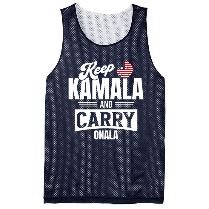 Keep Kamala And Carry On Ala Mesh Reversible Basketball Jersey Tank