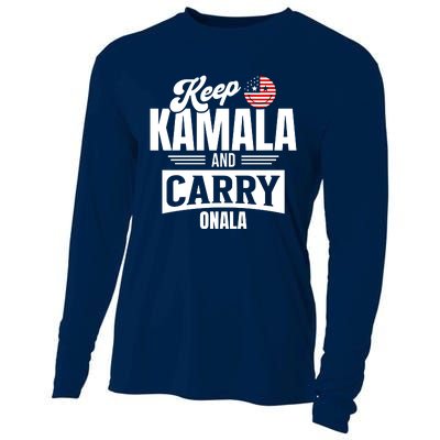 Keep Kamala And Carry On Ala Cooling Performance Long Sleeve Crew