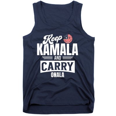 Keep Kamala And Carry On Ala Tank Top