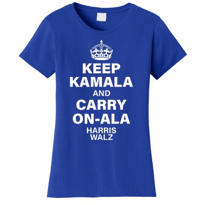 Keep Kamala And Carry On Ala Women's T-Shirt