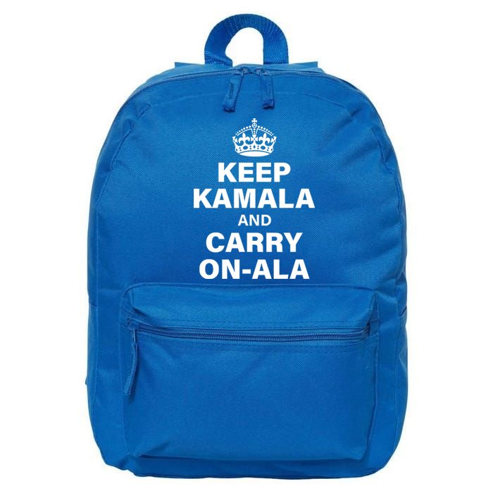 Keep Kamala And Carry On Ala 16 in Basic Backpack