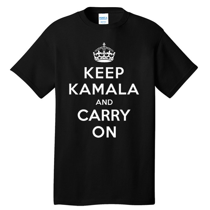 Keep Kamala And Carry On Tall T-Shirt