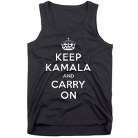 Keep Kamala And Carry On Tank Top