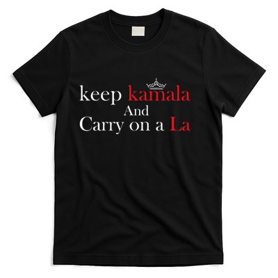 Keep Kamala And Carry On A La T-Shirt