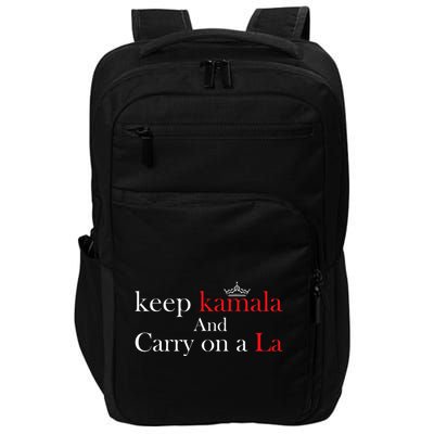 Keep Kamala And Carry On A La Impact Tech Backpack