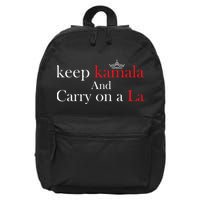Keep Kamala And Carry On A La 16 in Basic Backpack