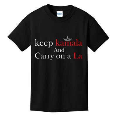 Keep Kamala And Carry On A La Kids T-Shirt