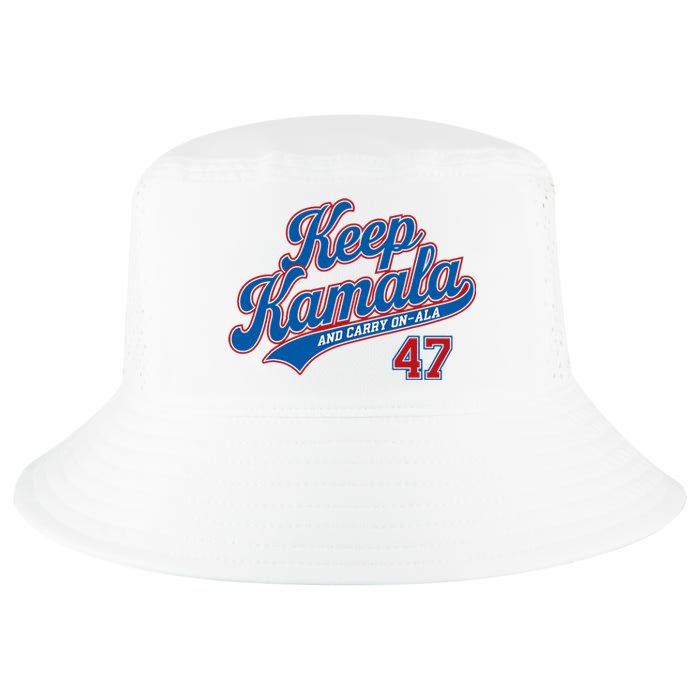 Keep Kamala And Carry On A La Cool Comfort Performance Bucket Hat