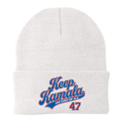 Keep Kamala And Carry On A La Knit Cap Winter Beanie